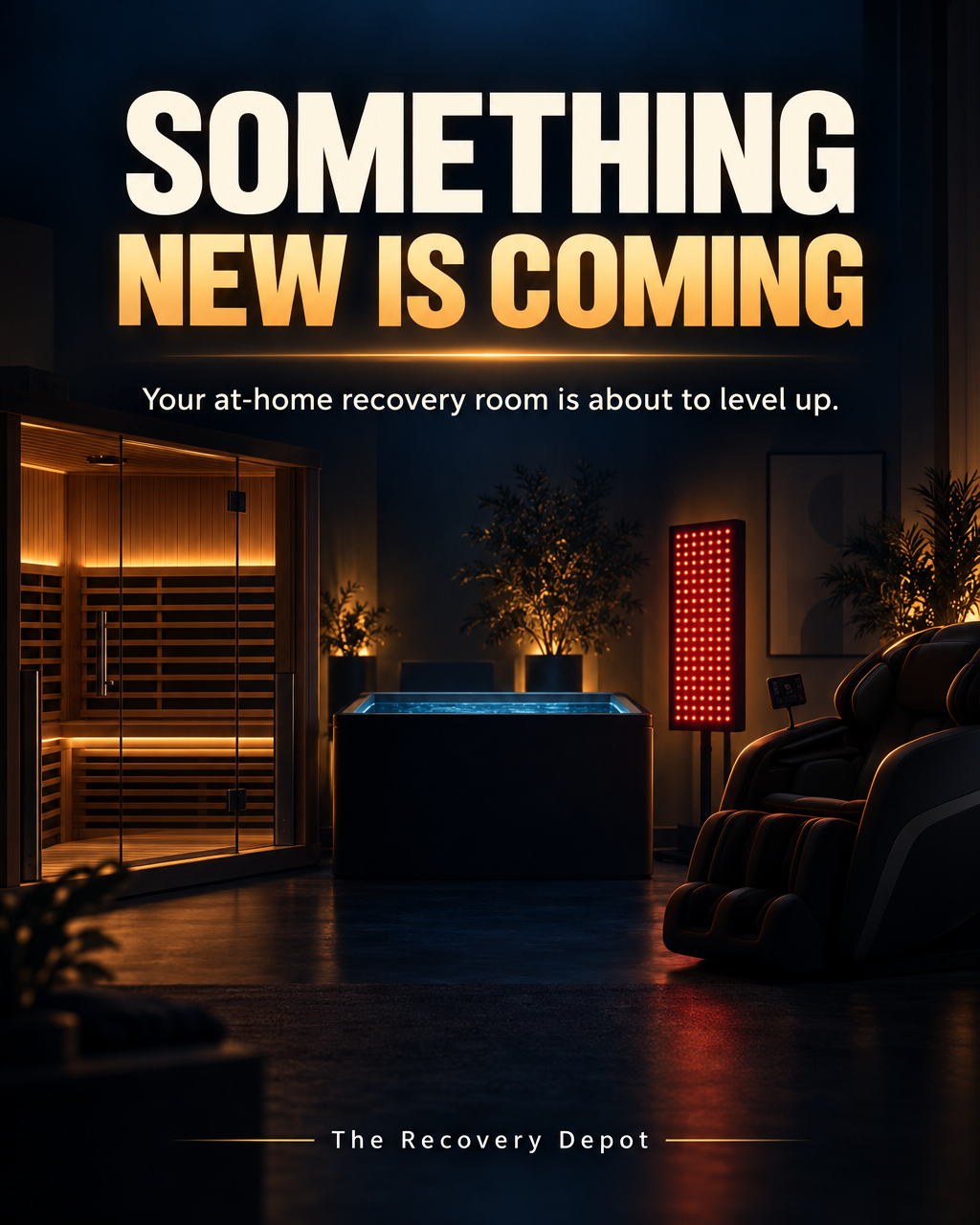 Teaser graphic: something new is coming to The Recovery Depot
