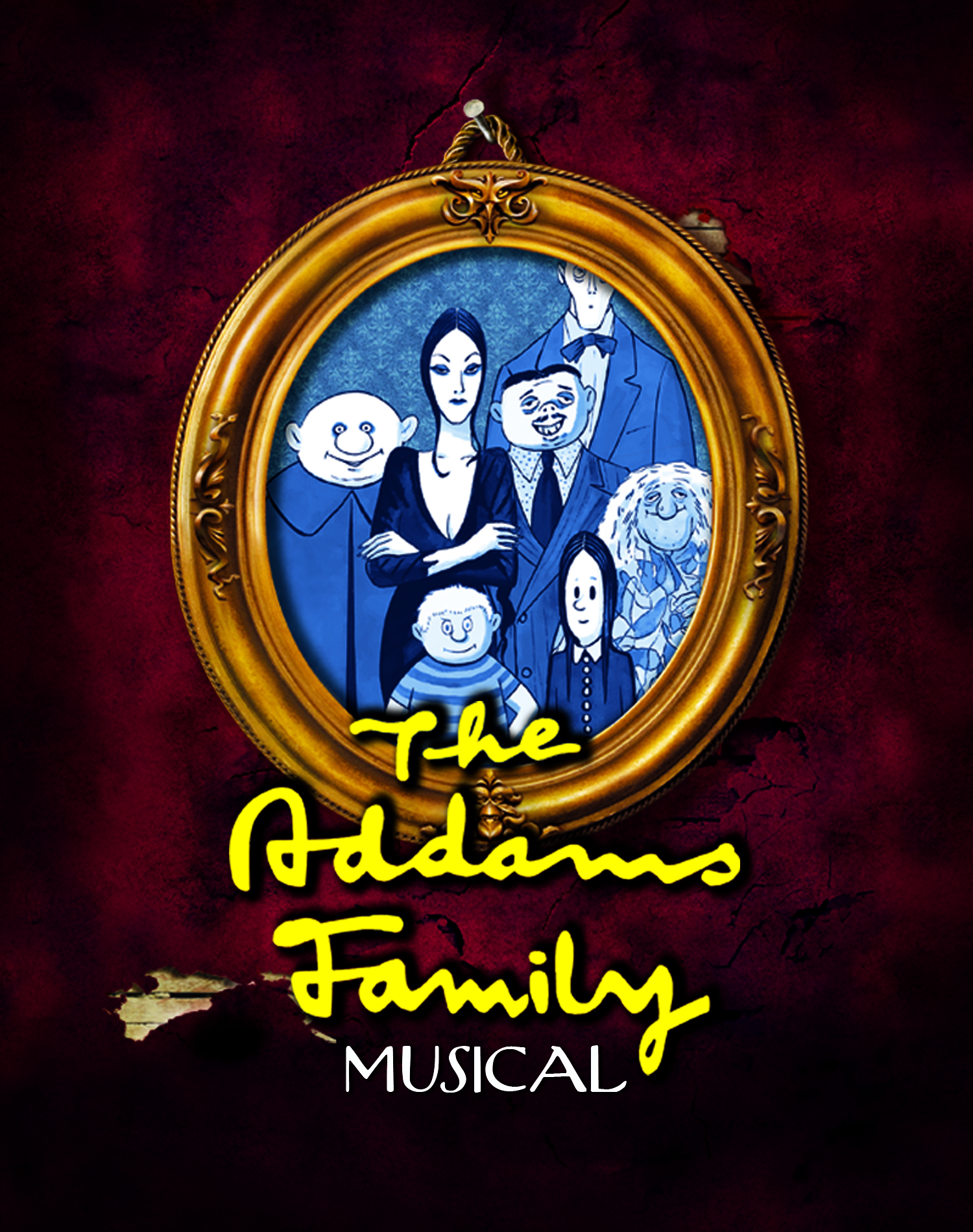 The Addams Family Musical - official key art