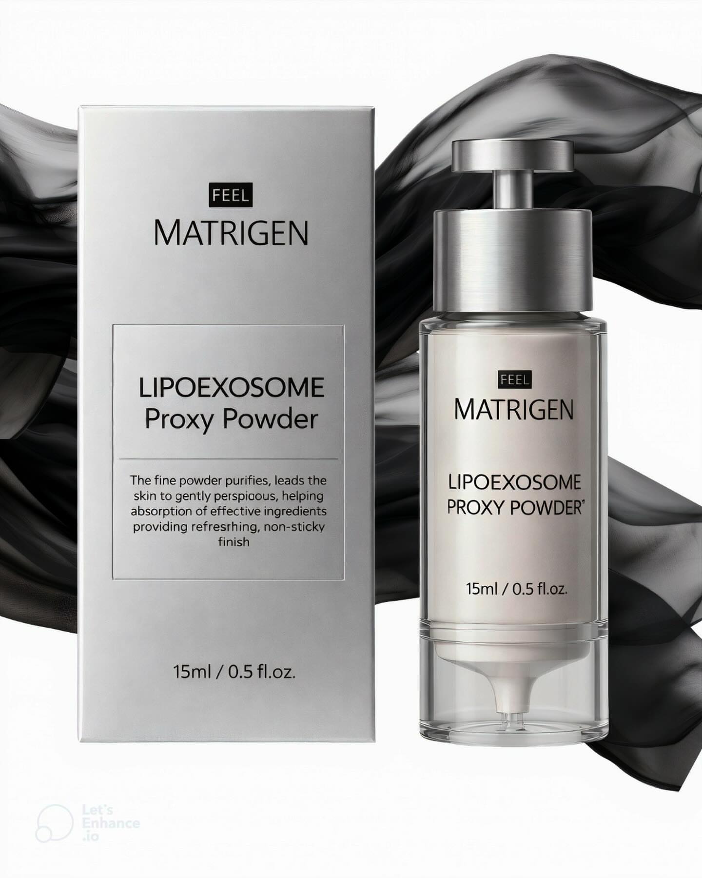 Matrigen exosome proxy powder texture