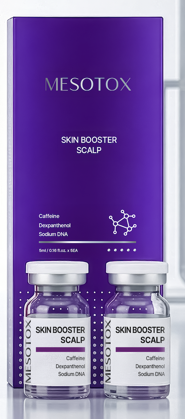 Mesotox Scalp Booster box and vials
