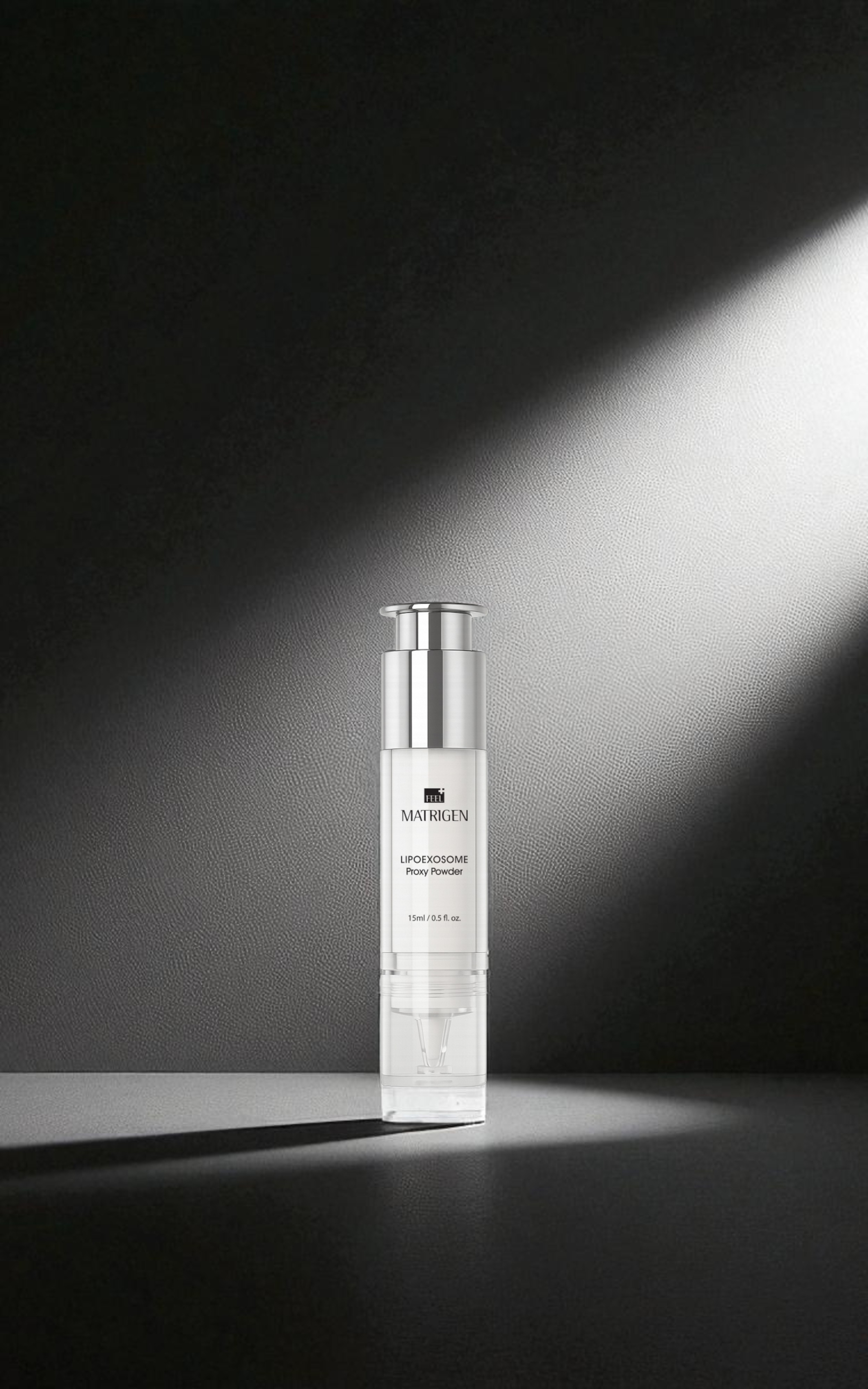 Matrigen Proxy Powder in dramatic studio lighting